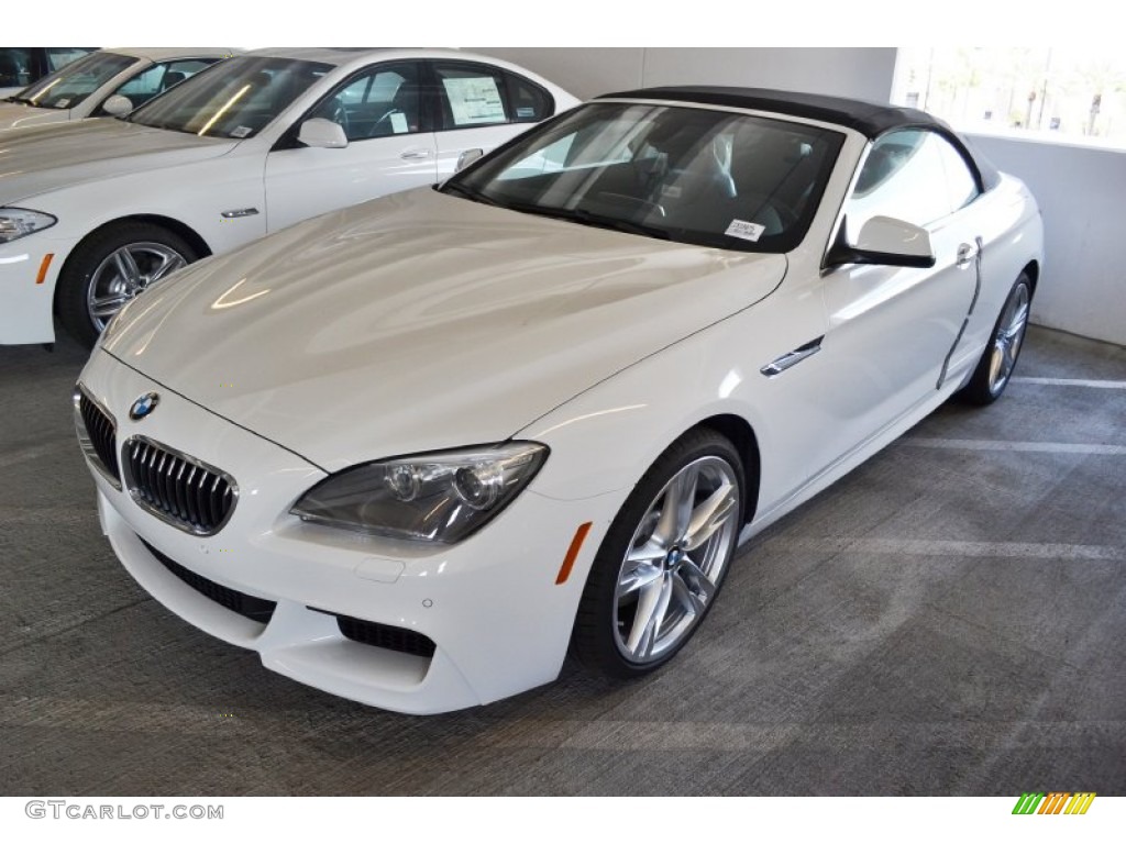 Alpine White 2012 BMW 6 Series 640i Convertible Exterior Photo #62948934