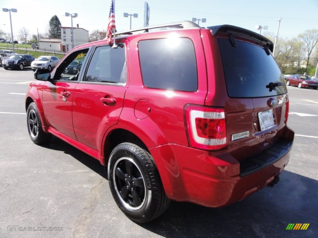 Sangria Red Metallic 2010 Ford Escape XLT V6 Sport Package 4WD Exterior Photo #62949768