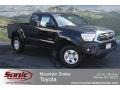 2012 Black Toyota Tacoma V6 SR5 Access Cab 4x4  photo #1