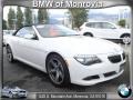 2009 Alpine White BMW 6 Series 650i Convertible  photo #1