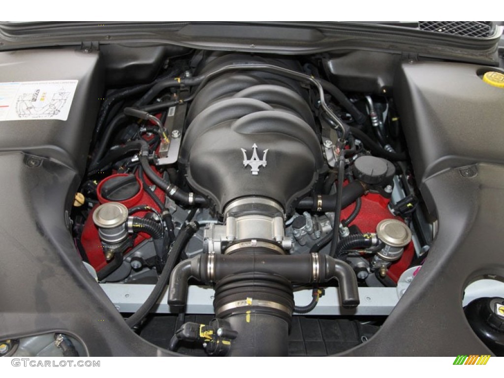 2009 Maserati GranTurismo S 4.7 Liter DOHC 32-Valve VVT V8 Engine Photo #62953208