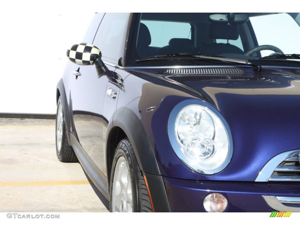 2006 Cooper S Hardtop - Purple Haze Metallic / Panther Black photo #9