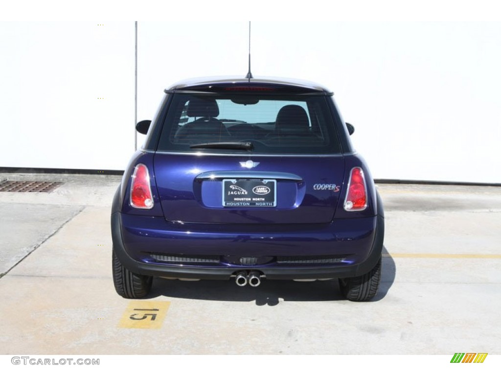 2006 Cooper S Hardtop - Purple Haze Metallic / Panther Black photo #10