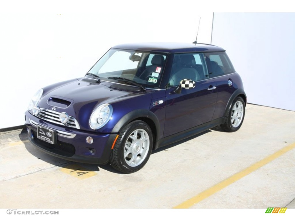 2006 Cooper S Hardtop - Purple Haze Metallic / Panther Black photo #15