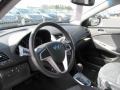 2012 Ultra Black Hyundai Accent GS 5 Door  photo #7