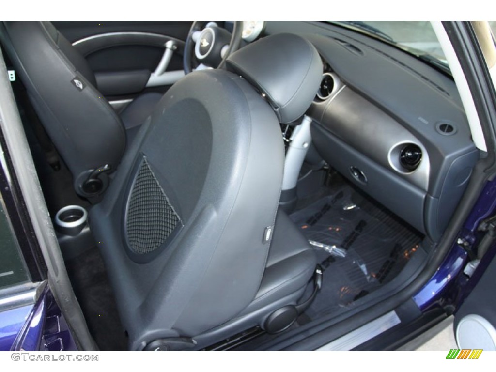 2006 Cooper S Hardtop - Purple Haze Metallic / Panther Black photo #37