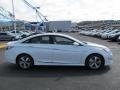 2012 Porcelain White Pearl Hyundai Sonata Hybrid  photo #2