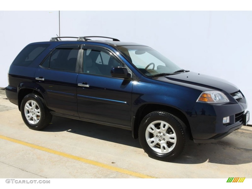 2004 MDX Touring - Midnight Blue Pearl / Quartz photo #2