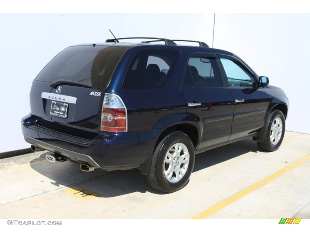 2004 MDX Touring - Midnight Blue Pearl / Quartz photo #3