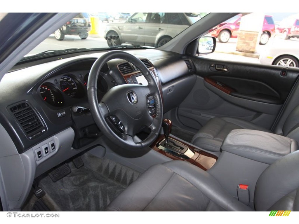 2004 MDX Touring - Midnight Blue Pearl / Quartz photo #4