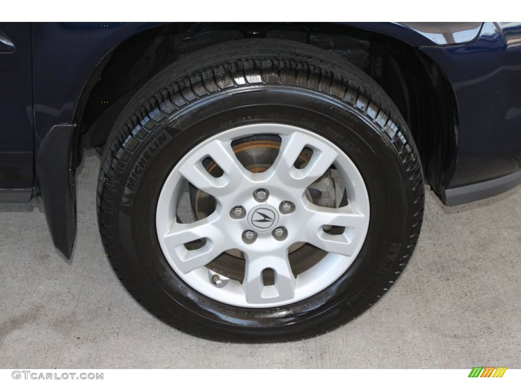 2004 MDX Touring - Midnight Blue Pearl / Quartz photo #36