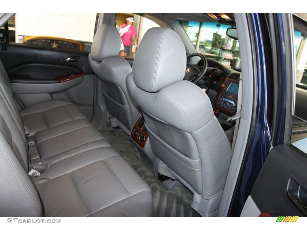 2004 MDX Touring - Midnight Blue Pearl / Quartz photo #37