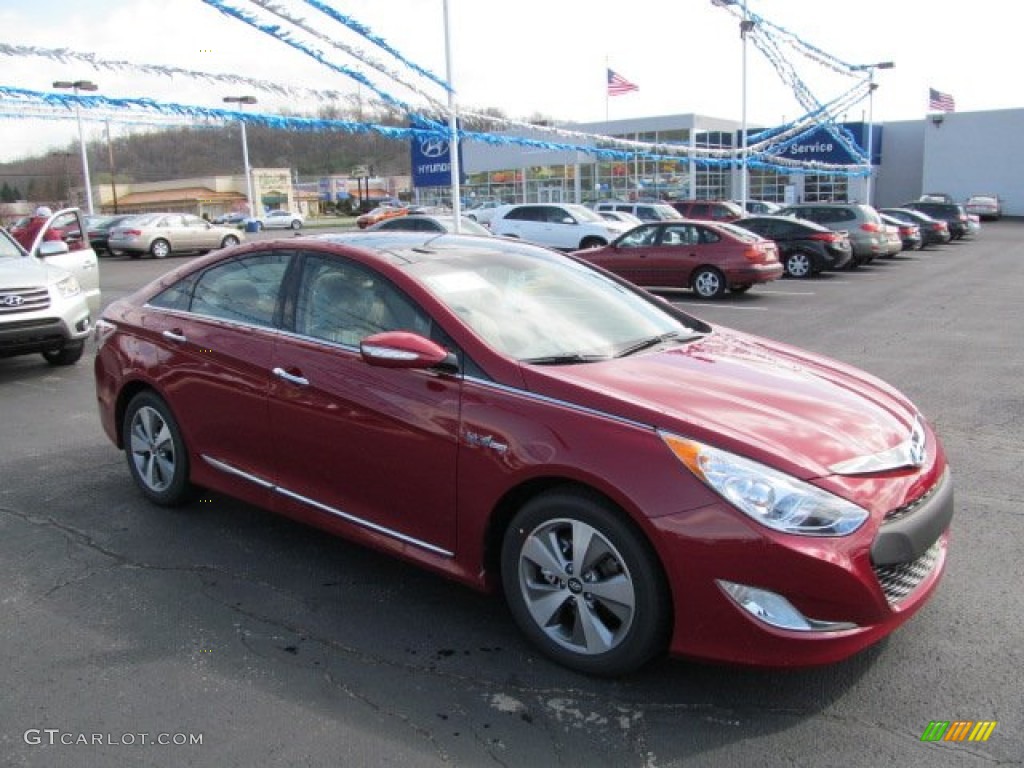 Venetian Red Pearl Hyundai Sonata