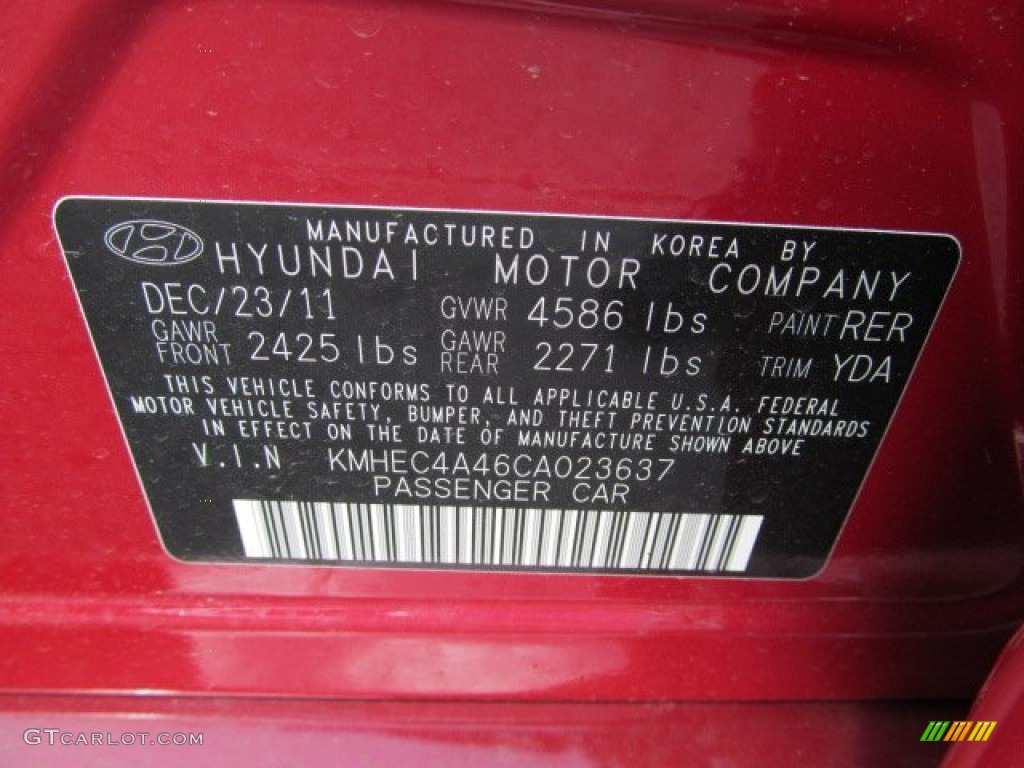2012 Sonata Hybrid - Venetian Red Pearl / Camel photo #10