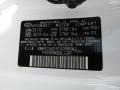 PGU: Century White 2012 Hyundai Veloster Standard Veloster Model Color Code