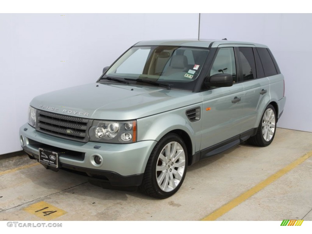 2006 Range Rover Sport HSE - Giverny Green Metallic / Alpaca Beige photo #15