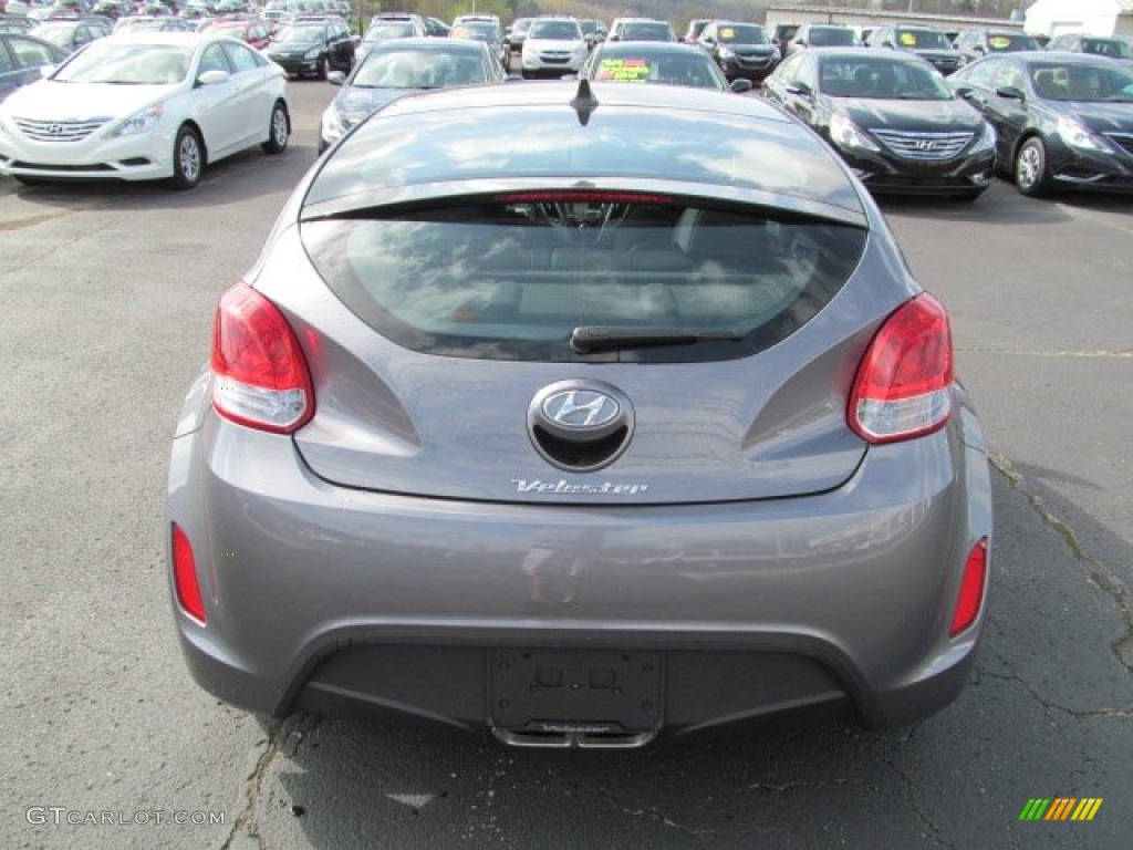 2012 Veloster  - Triathlon Gray / Black photo #4