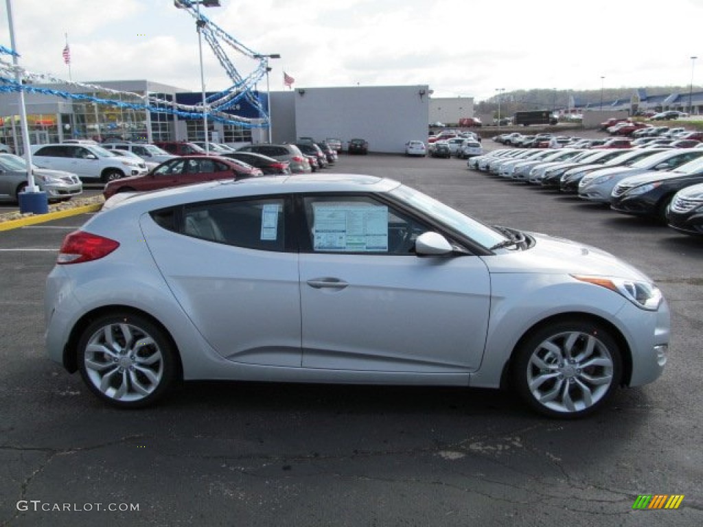 2012 Veloster  - Ironman Silver / Gray photo #2