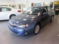 2011 Marine Blue Pearl Subaru Impreza 2.5i Premium Sedan  photo #3