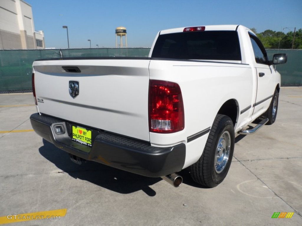 2009 Ram 1500 ST Regular Cab - Stone White / Dark Slate/Medium Graystone photo #3