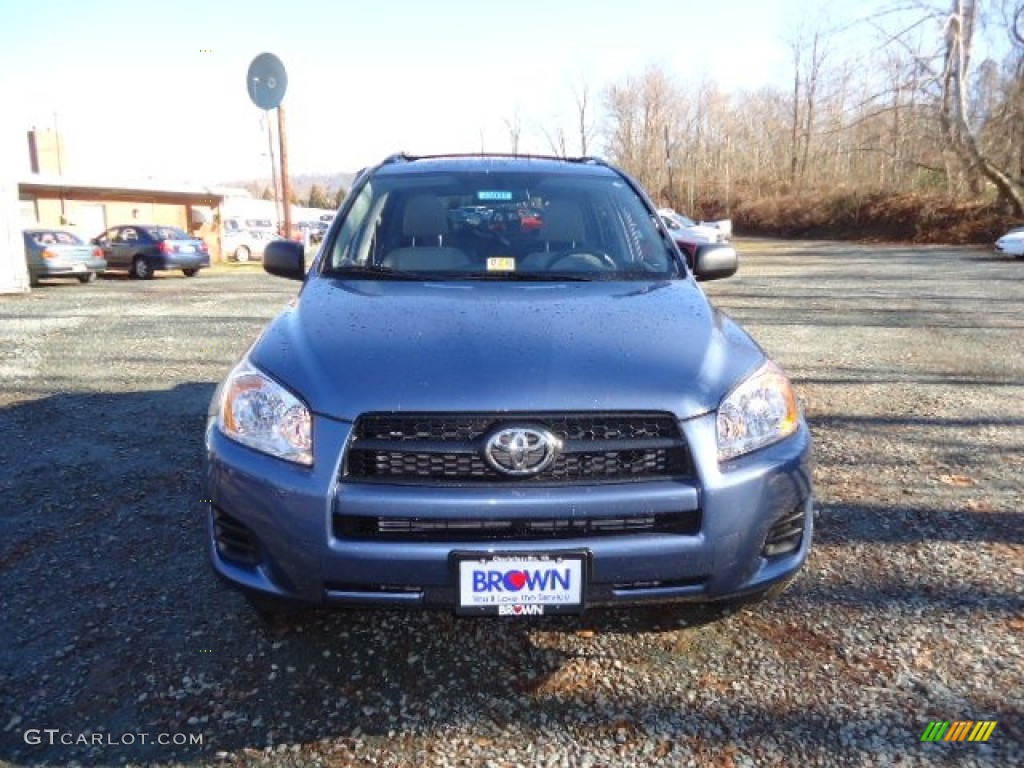 2012 RAV4 I4 4WD - Pacific Blue Metallic / Sand Beige photo #2