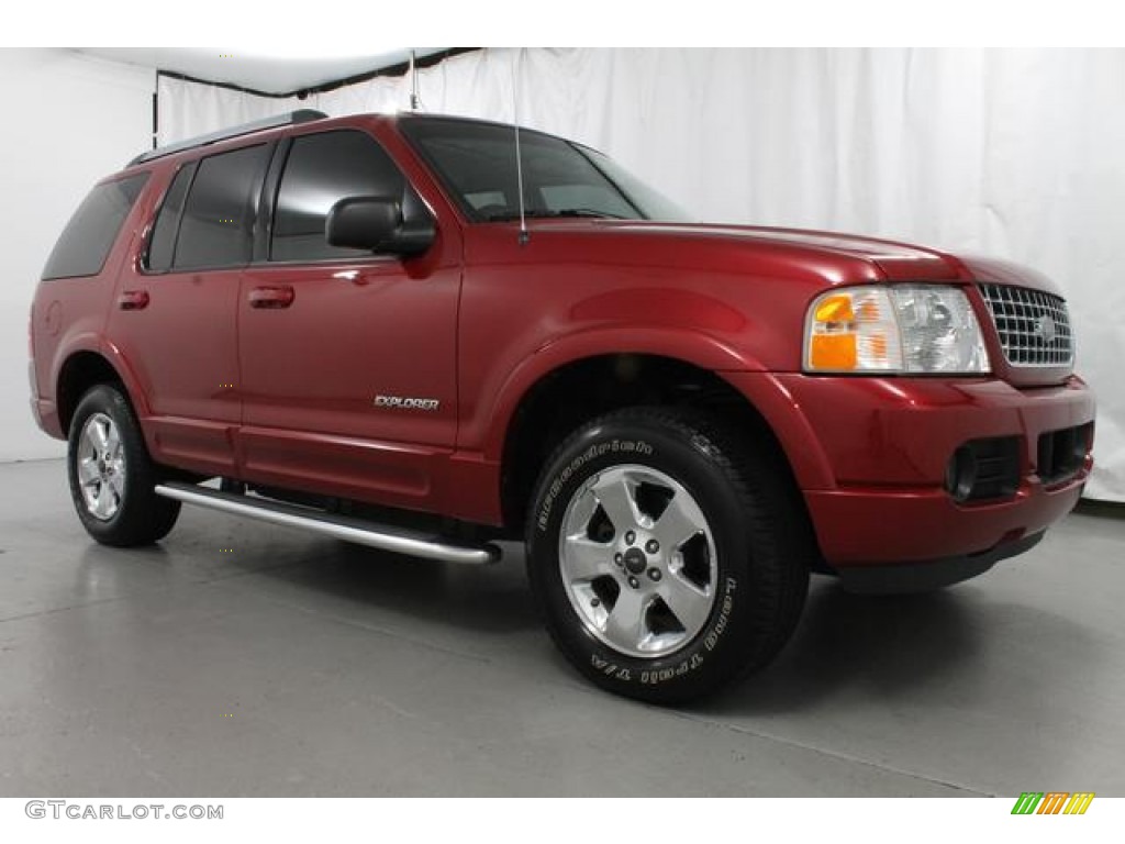 Redfire Metallic 2005 Ford Explorer Limited 4x4 Exterior Photo #62957578