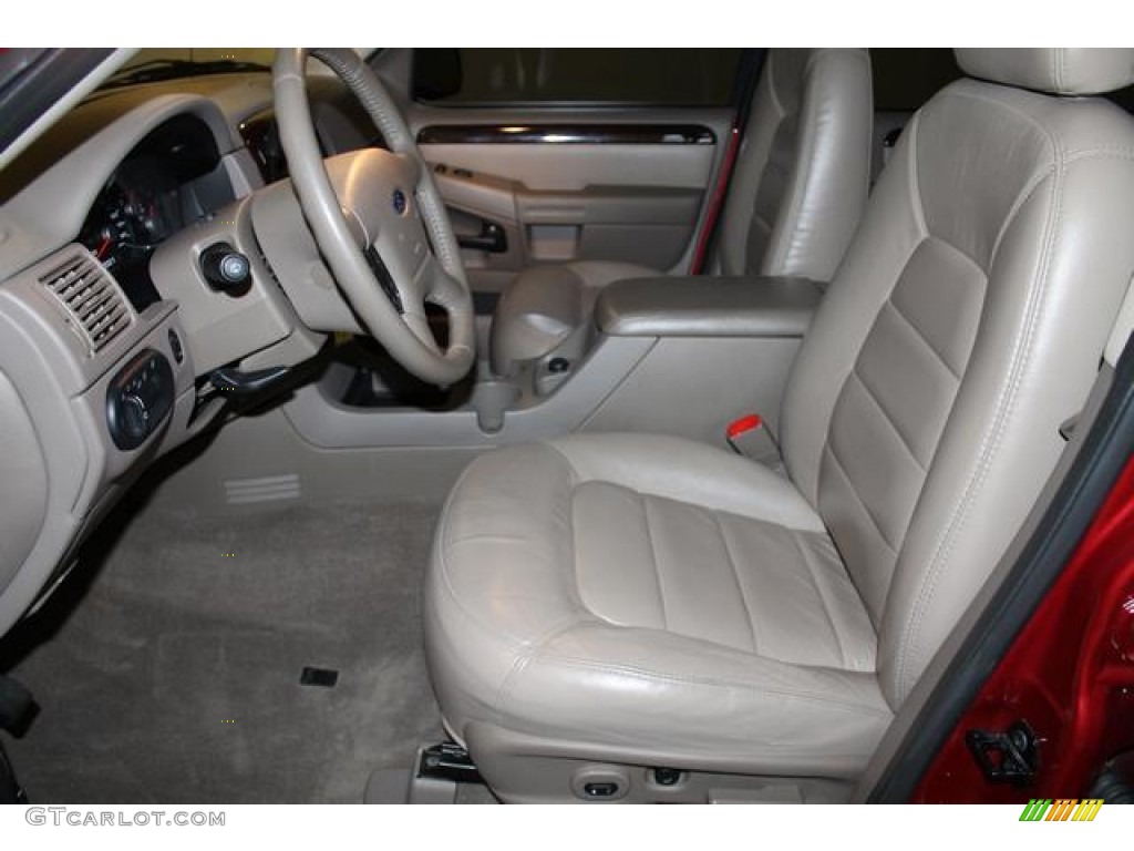 Medium Parchment Interior 2005 Ford Explorer Limited 4x4 Photo #62957656