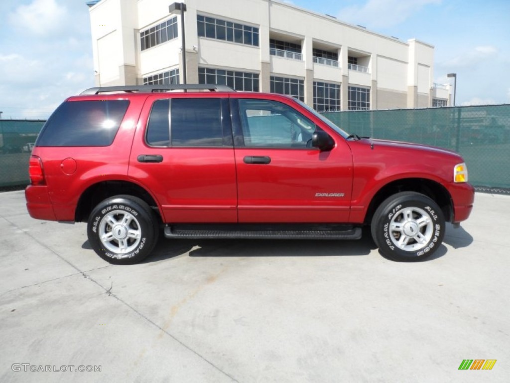 Redfire Metallic 2005 Ford Explorer XLT 4x4 Exterior Photo #62957975