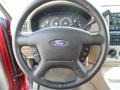 Medium Parchment 2005 Ford Explorer XLT 4x4 Steering Wheel