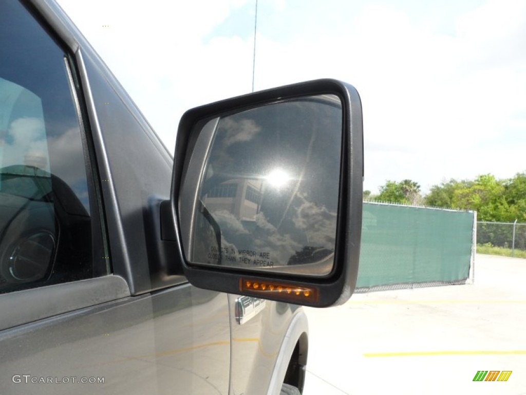 2004 F150 FX4 SuperCab 4x4 - Dark Shadow Grey Metallic / Black/Medium Flint photo #18