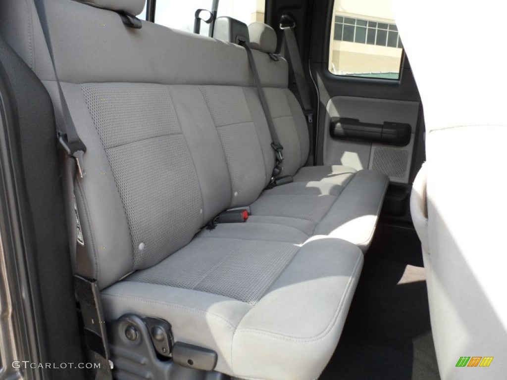 2004 F150 FX4 SuperCab 4x4 - Dark Shadow Grey Metallic / Black/Medium Flint photo #29