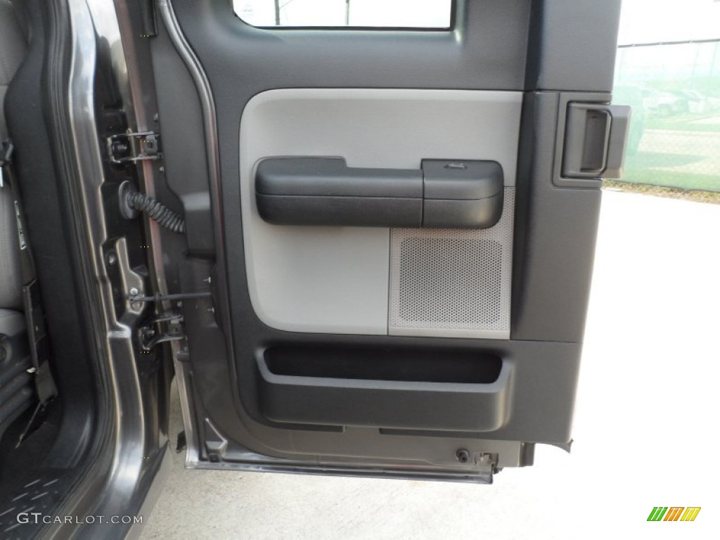 2004 F150 FX4 SuperCab 4x4 - Dark Shadow Grey Metallic / Black/Medium Flint photo #32