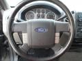 Black/Medium Flint 2004 Ford F150 FX4 SuperCab 4x4 Steering Wheel