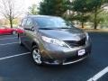 2012 Predawn Gray Mica Toyota Sienna LE  photo #1