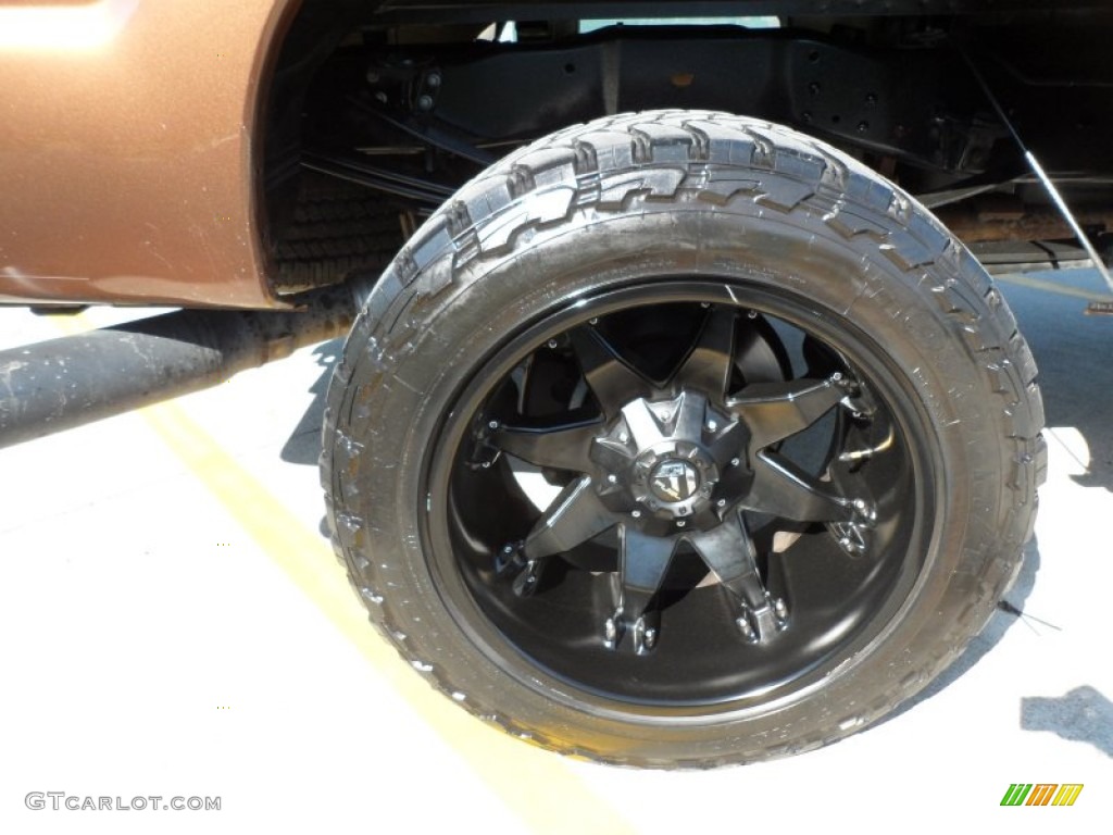 2011 Ford F350 Super Duty Lariat Crew Cab 4x4 Custom Wheels Photo #62959161