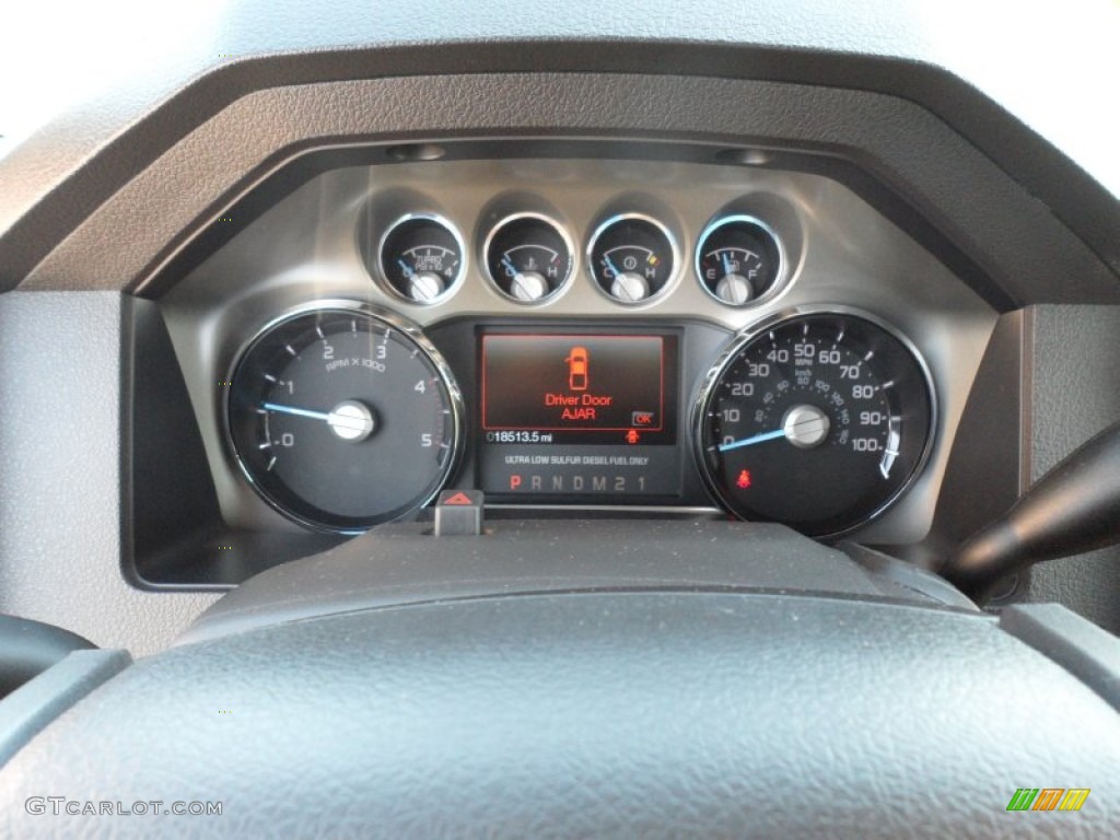 2011 Ford F350 Super Duty Lariat Crew Cab 4x4 Gauges Photo #62959372