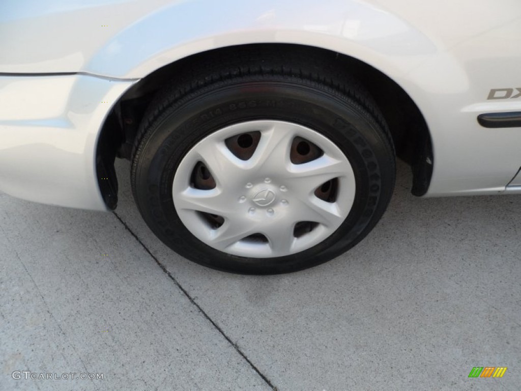 2000 Protege DX - Highlight Silver Metallic / Gray photo #12