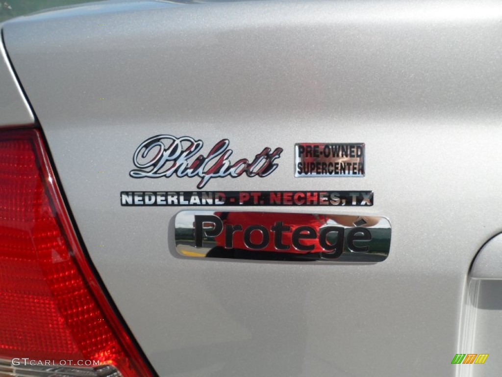 2000 Protege DX - Highlight Silver Metallic / Gray photo #21