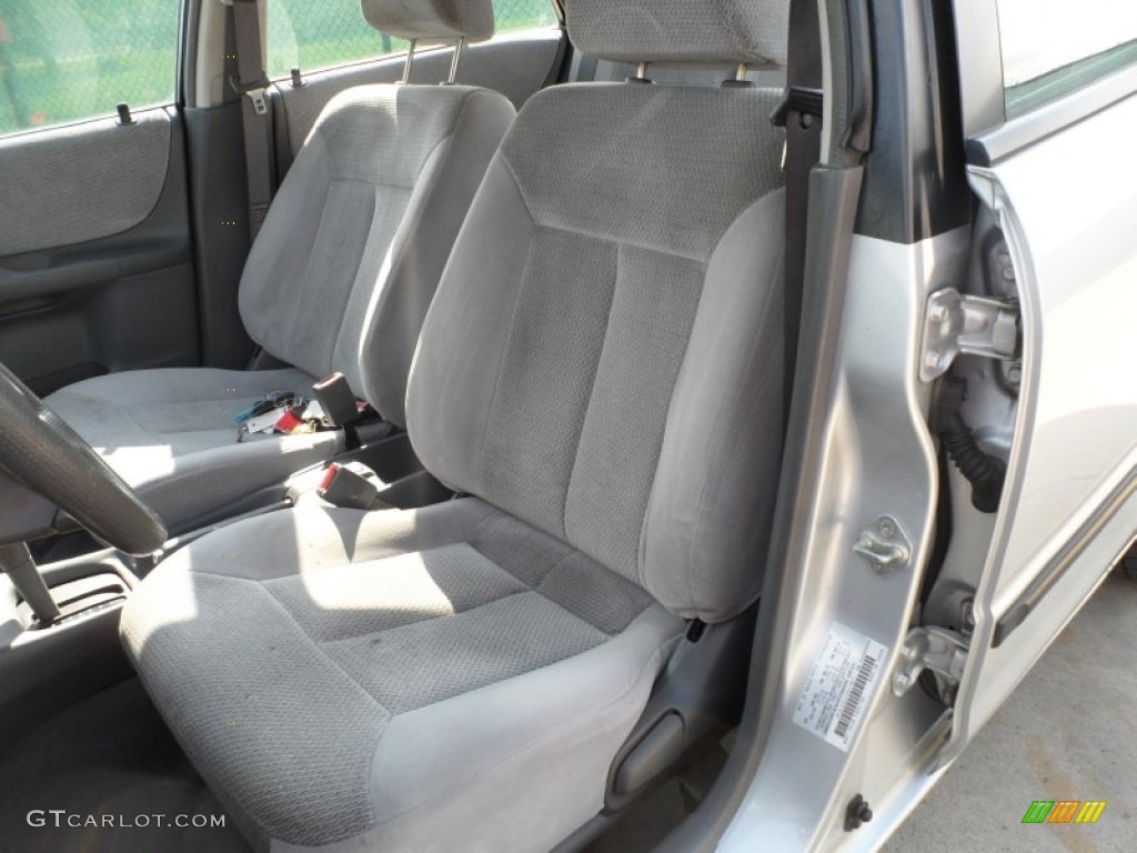 2000 Protege DX - Highlight Silver Metallic / Gray photo #35