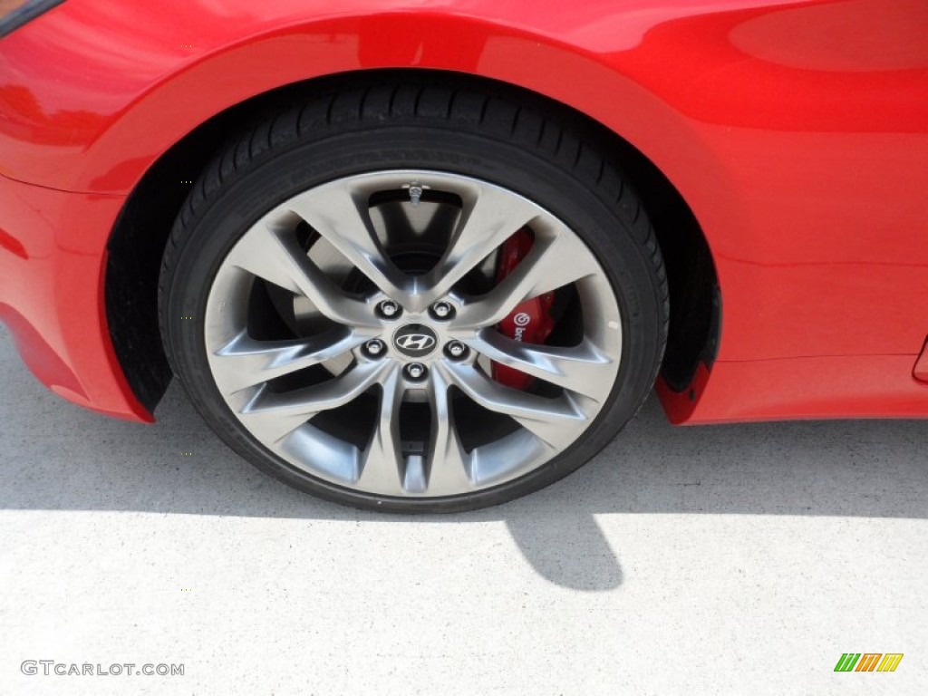 2013 Hyundai Genesis Coupe 3.8 R-Spec Wheel Photo #62960548