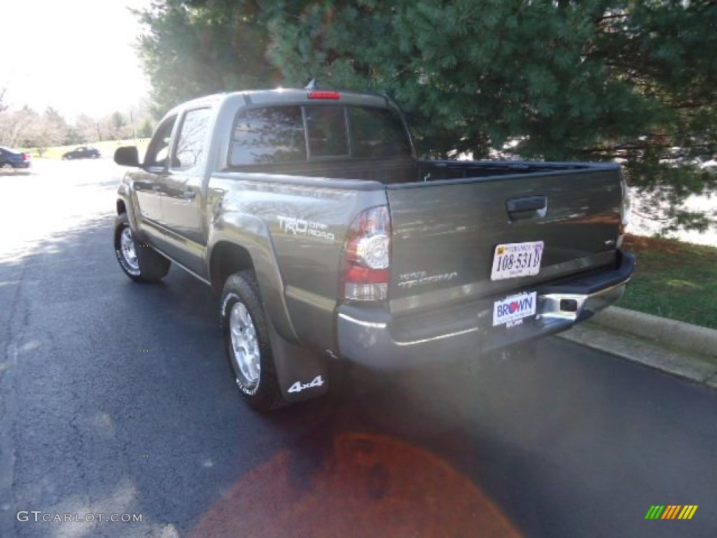 2012 Tacoma V6 TRD Prerunner Double Cab - Pyrite Mica / Graphite photo #5