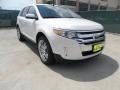 2013 White Platinum Tri-Coat Ford Edge Limited EcoBoost  photo #1