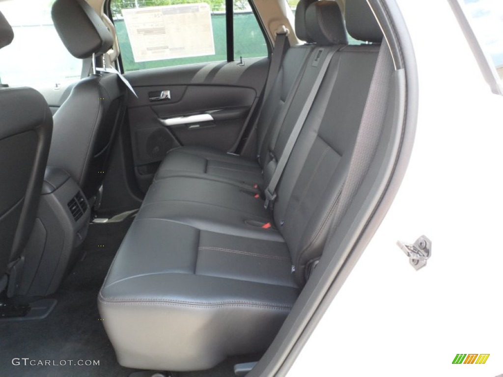 2013 Ford Edge Limited EcoBoost Rear Seat Photo #62961001