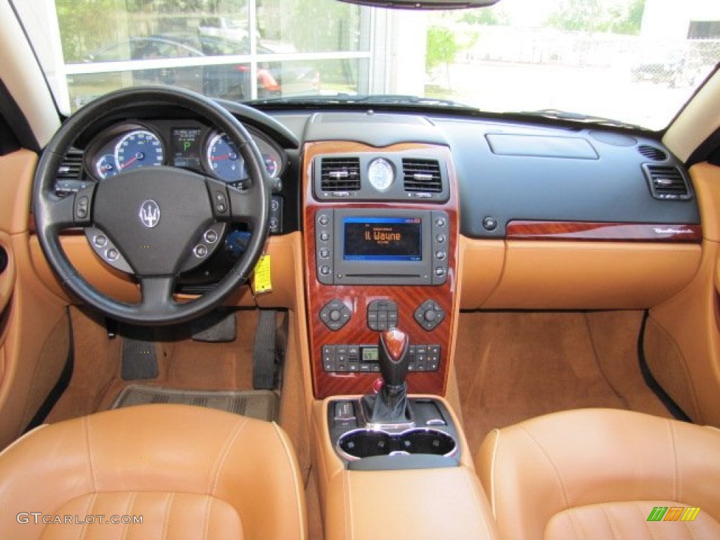 2007 Maserati Quattroporte Standard Quattroporte Model Cuoio Dashboard Photo #62963560