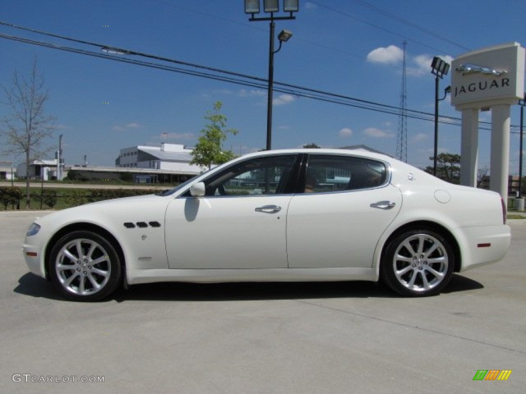 Bianco White 2007 Maserati Quattroporte Standard Quattroporte Model Exterior Photo #62963581