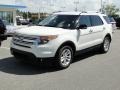 2011 White Suede Ford Explorer XLT  photo #40