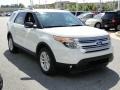 2011 White Suede Ford Explorer XLT  photo #41