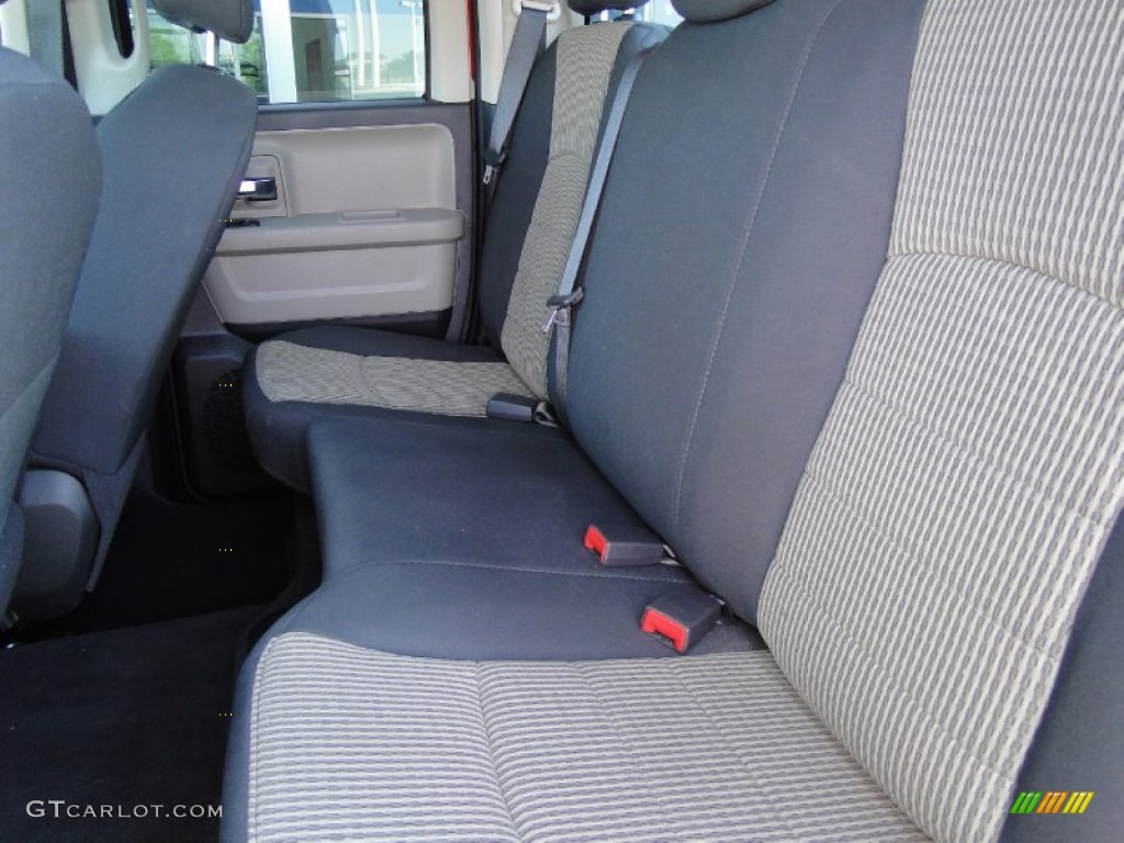 2011 Ram 1500 SLT Quad Cab - Flame Red / Light Pebble Beige/Bark Brown photo #26