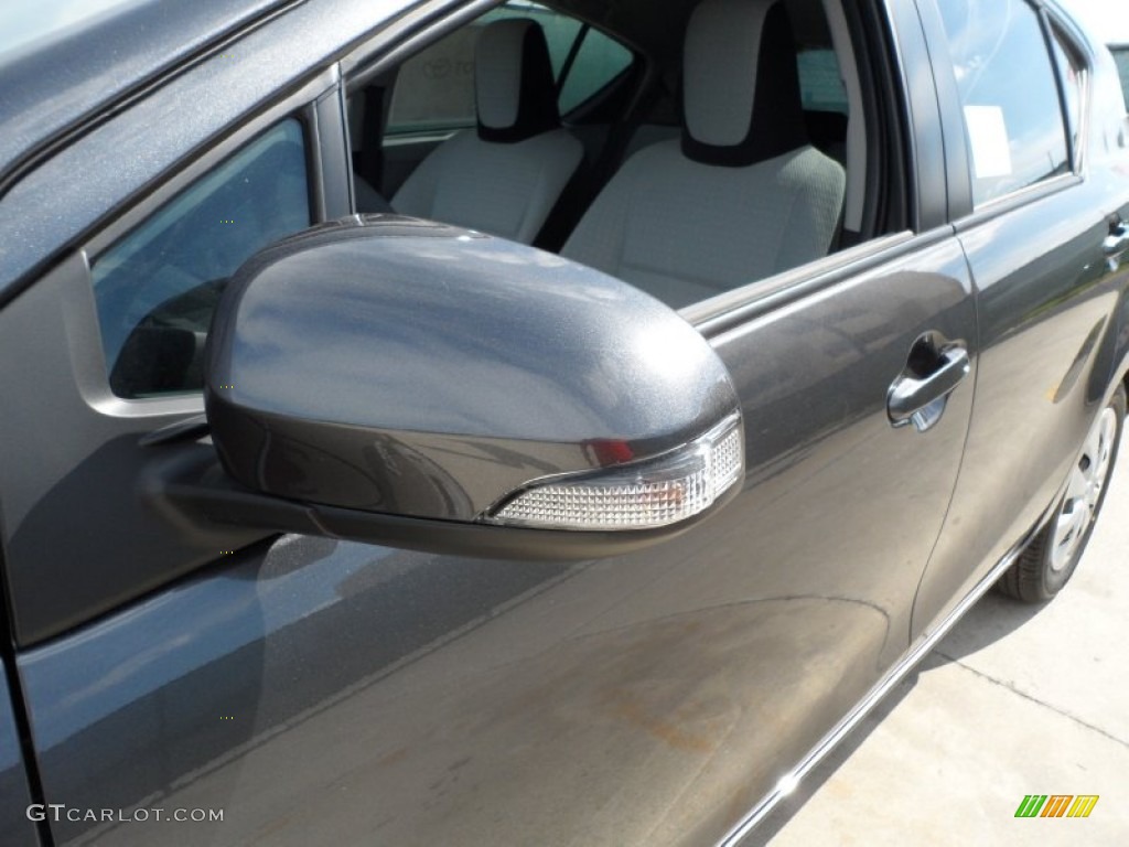 2012 Prius c Hybrid One - Magnetic Gray Metallic / Gray photo #13