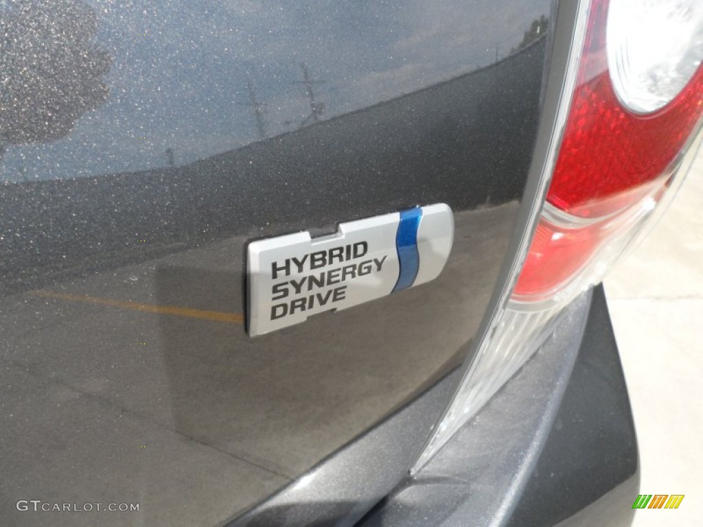 2012 Prius c Hybrid One - Magnetic Gray Metallic / Gray photo #17